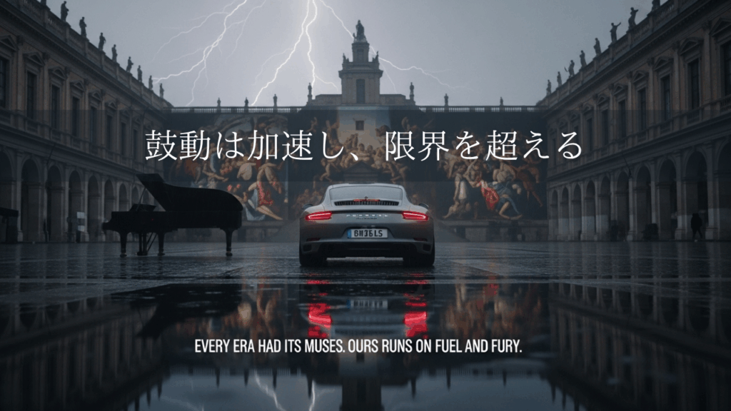 鼓動は加速し、限界を超える