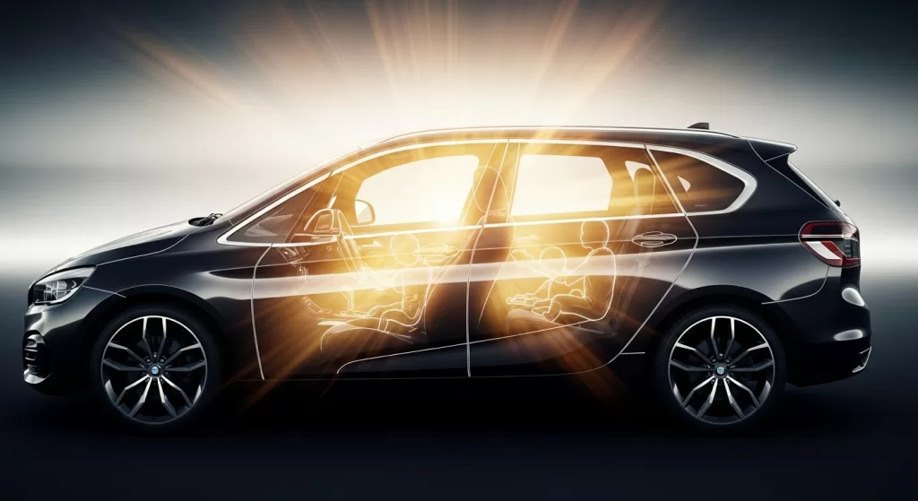 ミニバンのような実用性を持つBMWアクティブツアラーの機能的なデザイン