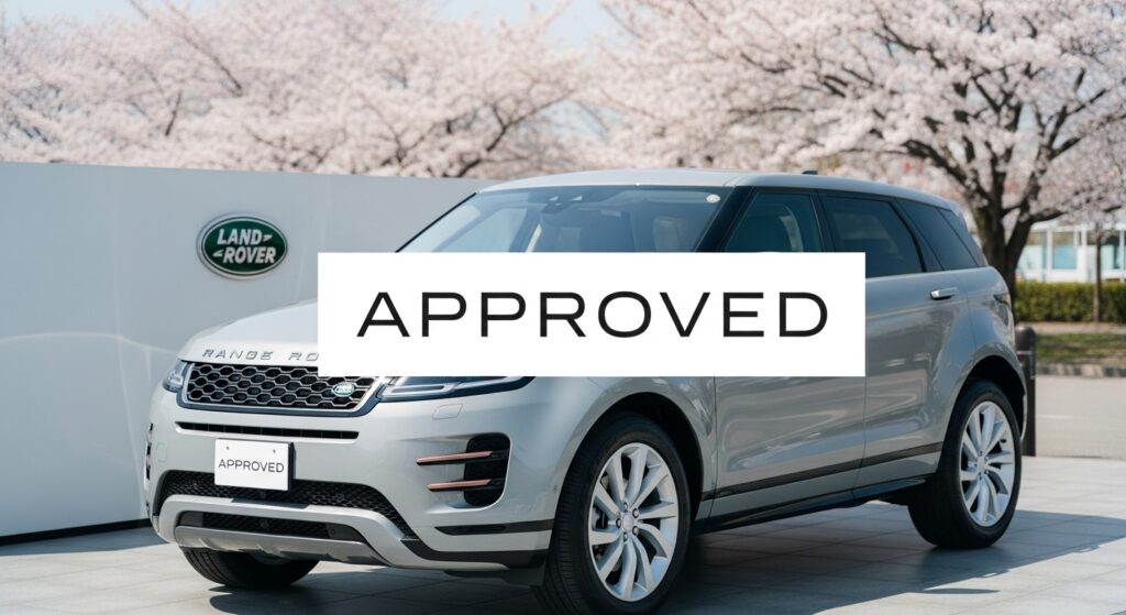 ランドローバーの認定中古車「APPROVED」