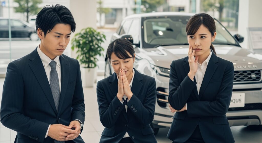 ディーラーの対応に関するオーナーの不満点