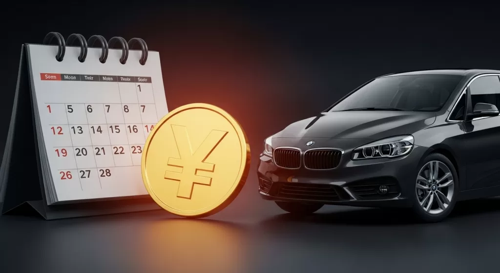 BMWアクティブツアラーにかかる年間の自動車税や重量税