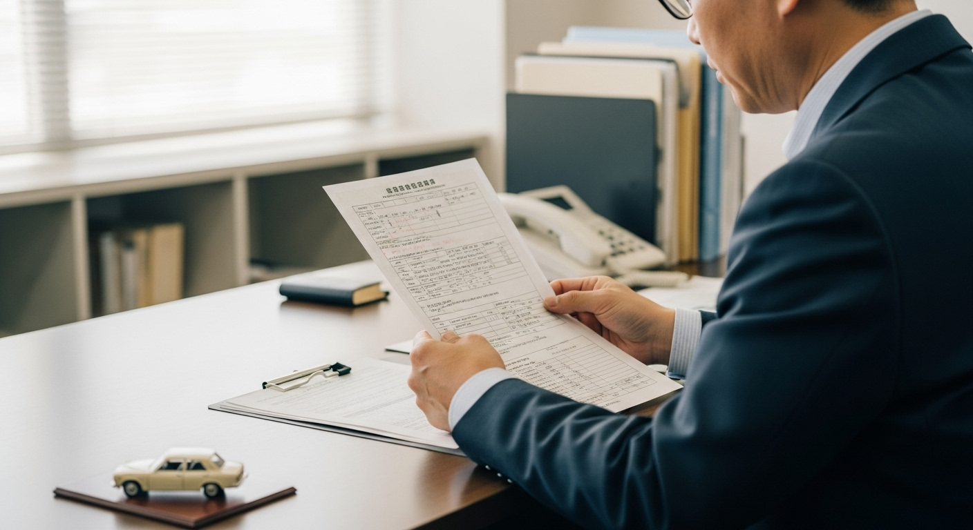 車の所有権が誰のものになるのかを解説する図