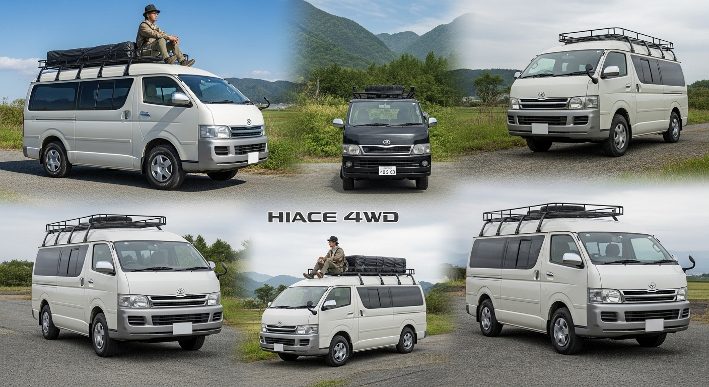 ハイエース4WDのデメリットと後悔しない選び方を解説