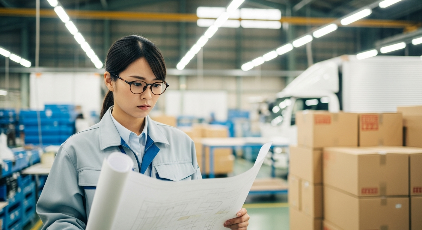 部品供給の遅延によるコスト増加を説明するイラスト