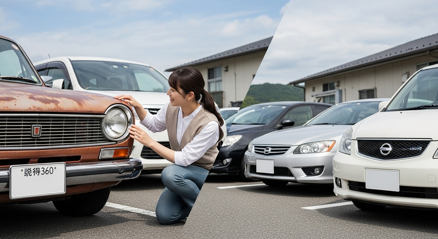 年式の古さが車の市場価格に与える影響