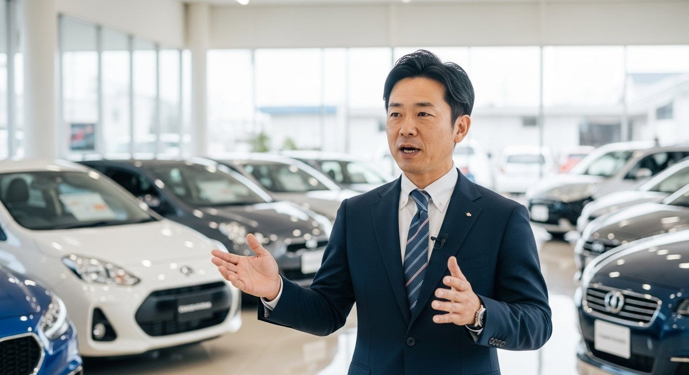 信頼できる優良な中古車販売店の探し方のポイントを解説する画像