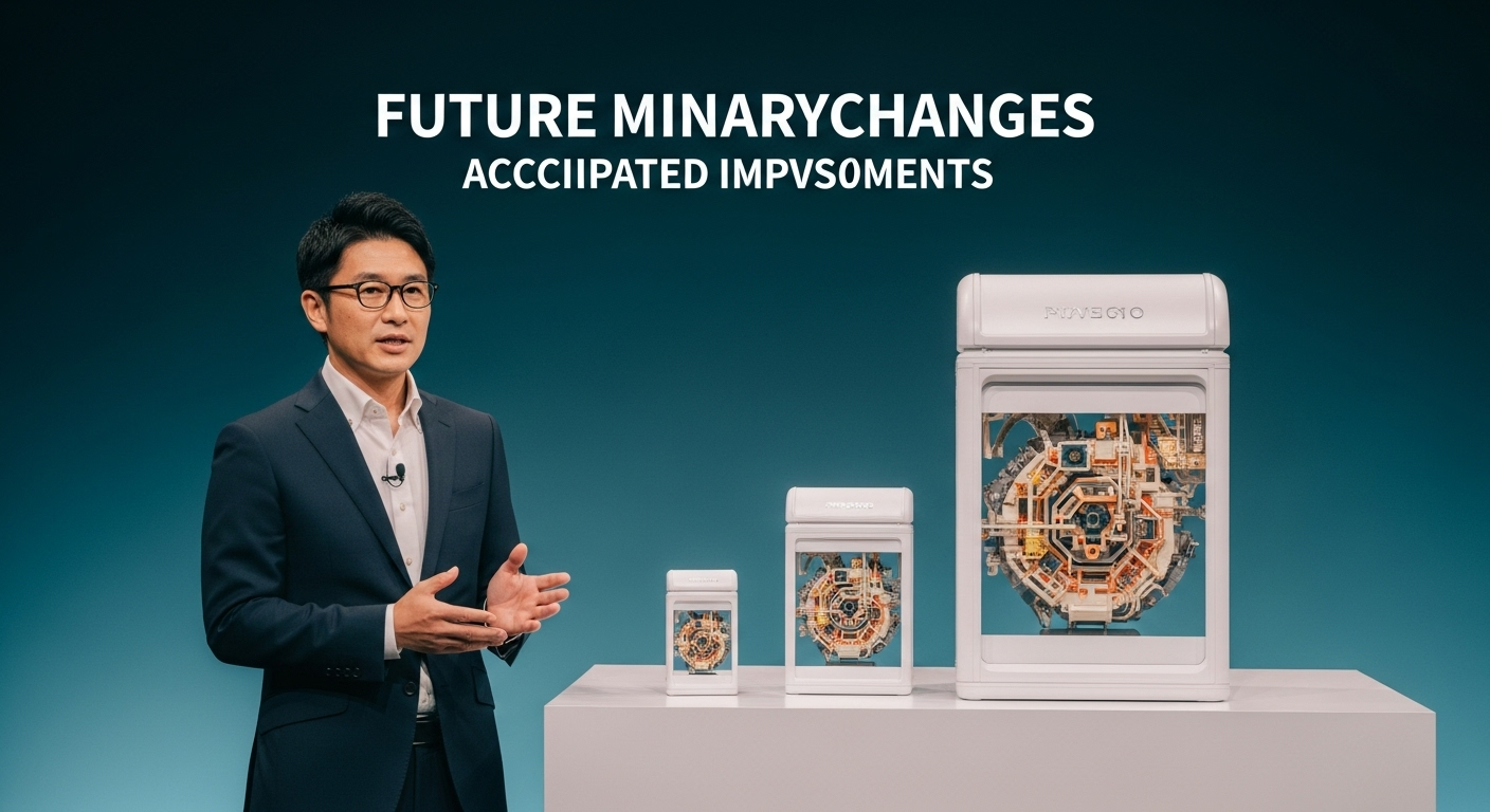 今後のマイナーチェンジと予測される改良点を解説するイメージ