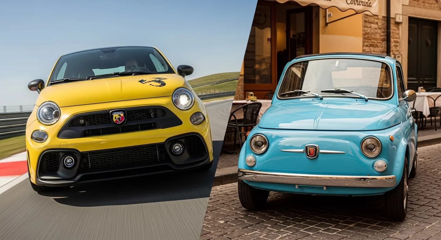 アバルトとフィアット