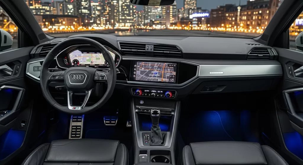 バーチャルコックピットと洗練された内装を兼ね備えた運転席周り