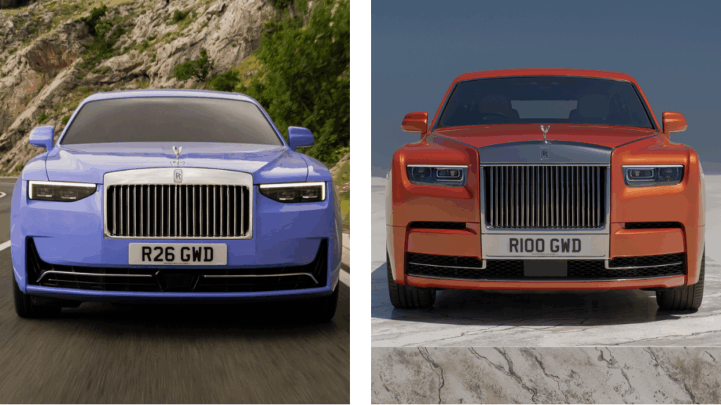 ロールスロイスのゴーストとファントムの根本的な違い