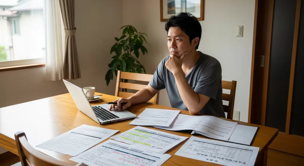 アウディS3の維持費を計算しトータルコストを検討する日本人男性